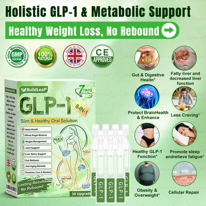 🎁 Only 5 boxes left! Extra 30% off 𝐵uil𝗱𝐿ea𝐟® 𝑮𝐋𝑃-1 8-in-1 Oral Liquid! Help you shape your perfect body and stay healthy. Miss it now or you'll have to wait until next year.