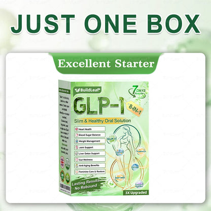 🎁 Only 5 boxes left! Extra 30% off 𝐵uil𝗱𝐿ea𝐟® 𝑮𝐋𝑃-1 8-in-1 Oral Liquid! Help you shape your perfect body and stay healthy. Miss it now or you'll have to wait until next year.